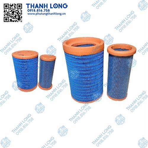Lọc gió 25x40 (40C5010) Chenglong M3 200HP/H5 đời mới lưới sắt đít cao su chất lượng lắp ráp (Antek)