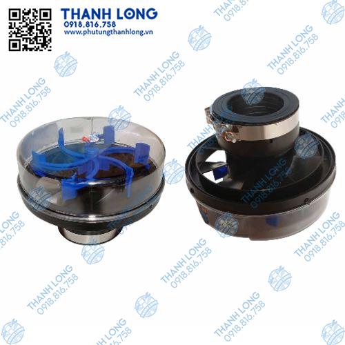 Bầu bô e nhớt kiếng trong có cánh quạt (cổ tăng chỉnh 80-110mm)
