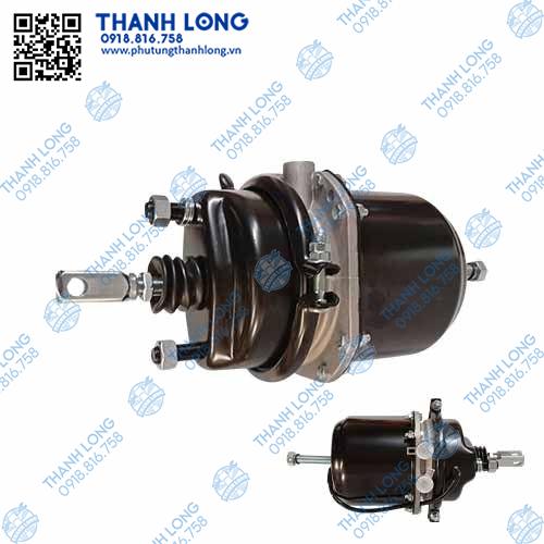 Bầu phanh lốc kê sau Howo 15T cầu giữa (ty ngắn 6,5cm) X-POWER.LXĐ