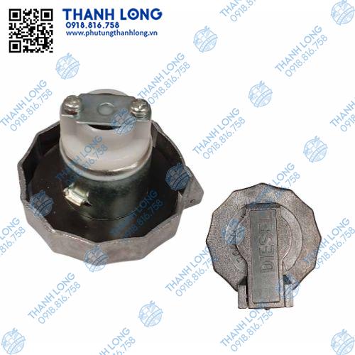 Nắp dầu ISUZU 1T9-2T5 sắt đen có khóa (8-97095686-2)