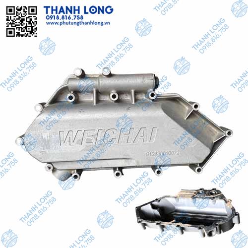 Nắp sinh hàn Howo WP12 ngắn