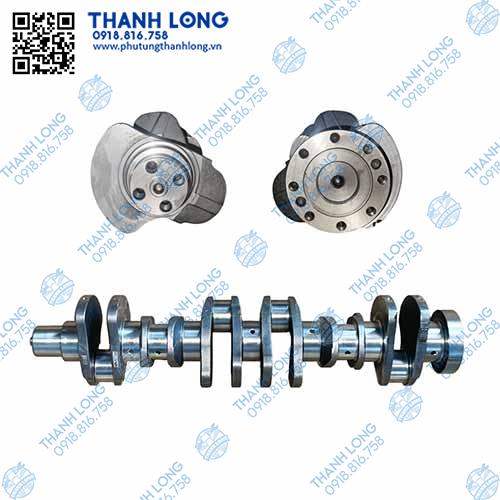 Trục cơ 6102/6BT trục sắt chất lượng lắp ráp (Antek)