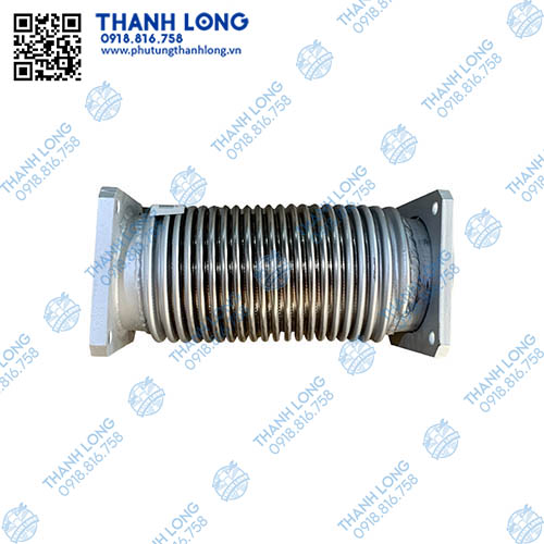 Cổ xả mềm 2 mặt bích 4 lỗ vuông trong phi 97 cao tổng 285 (Đ.Phong Cheng Long chính hãng) /