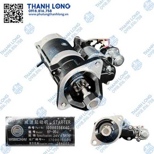Củ đề lai thẳng 9R/2 tai YZ4DB1-40, OLLIN 7.1 Tấn (24V-4.5kW) (Foton chính hãng) (MNM: 1000035644C)