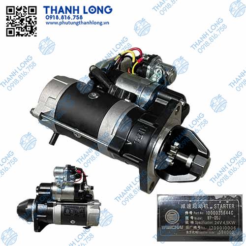Củ đề lai thẳng 9R/2 tai 24V/4,5KW YZ4DB1-40/4105 (OLLIN 720E4) 1109VEJED-A5DA02 xe tải 7,2T (Foton chính hãng) (MNM: )