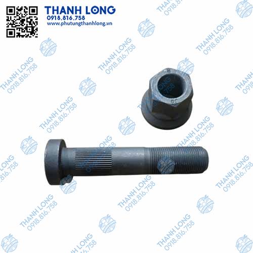 Ốc tắc kê sau Hoàng huy 8T 2 chân phi 22*120  màu ghi