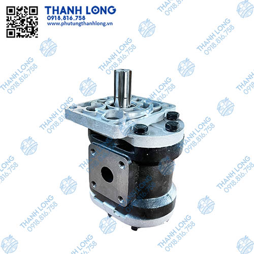 Bơm ben E580 quay trái, 580 then  trái   gang    lỗ dầu M10   vừa