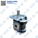 Bơm ben E580 quay trái, 580 then  trái   gang    lỗ dầu M10   vừa