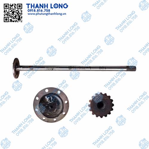 Trục láp 16R/78/79/8 lỗ láp không côn (BJ130) (Đúc)(LT)