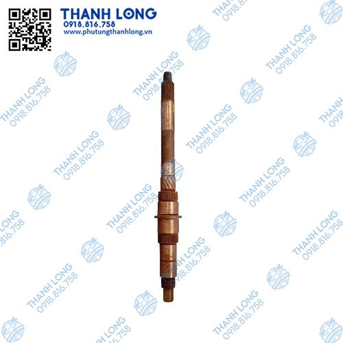 Trục hộp số trên LG5-20 28/42/42/28then dài 487