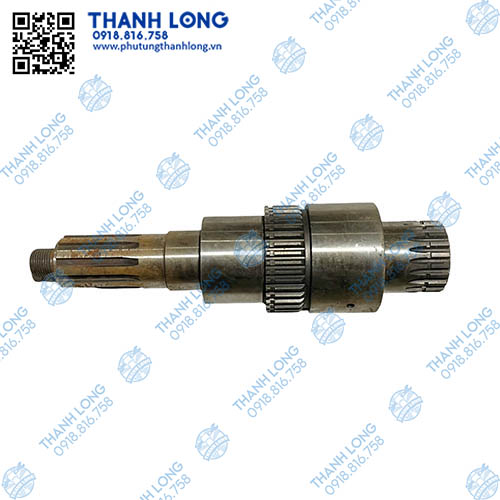 Trục trên số phụ 38/21/10 then  EQ 245 (7 Tấn 2 cầu cài hơi)