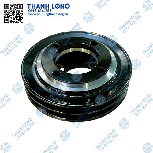 Bu ly đầu trục cơ 2 rãnh ngoài YC4EG200-50/4112 Yuchai chính hãng )