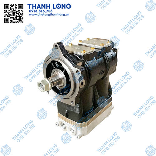 Bơm hơi 2 xy lanh 6123YC6MK385-50  cheng long H7 đầu kéo Yuchai chính hãng )