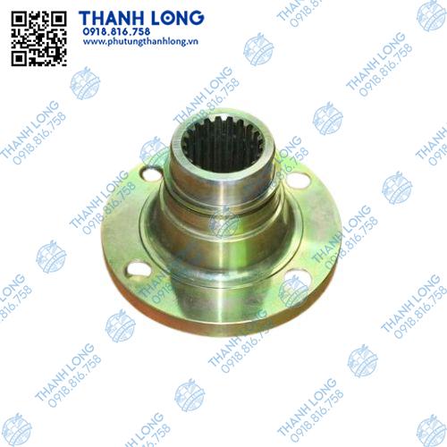 Mặt bích đuôi hộp số  ( mặt bích HS) Ollin, 8T3 (Foton chính hãng) màu vàng