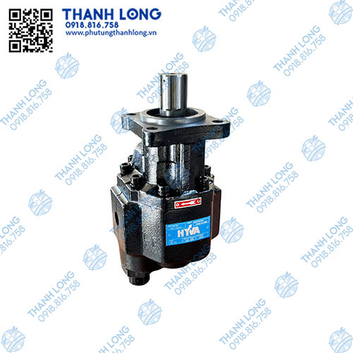 Bơm ben HW2100 quay phải, HOWO2100* 8 then quay phải rốn dầu ở đuôi , lỗ dầu 33mm