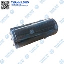 Bình hơi đôi phi 28cm dài 67cm , lỗ 16mm ,2 van xả nước, trước 3*M16 , sau 3*M16,  van xả 2*M1/2