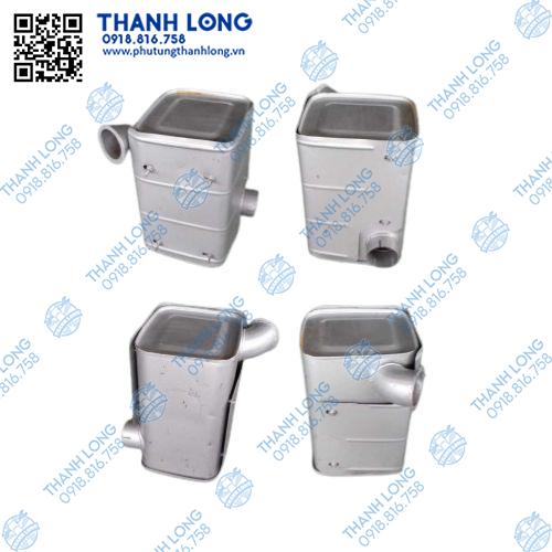 Bô lửa/Bô xả SHACMAN M3000 , xe 4 chân ，đầu cong <DZ91259540008>