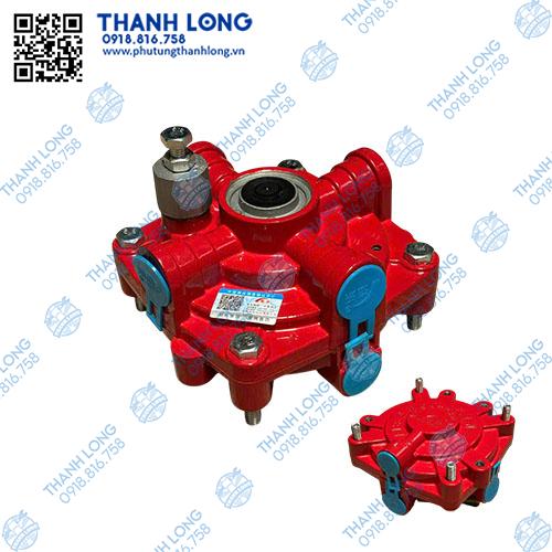 Chia hơi cầu sau EQ140 (có chỉnh) 5 lỗ hơi (Haihong) màu đỏ