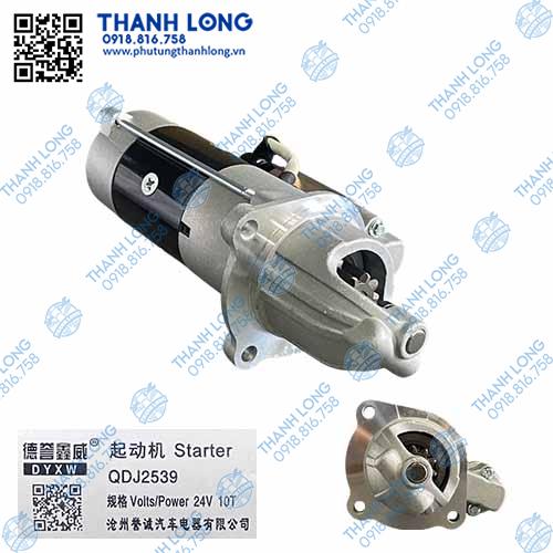 Củ đề lai QDXJ2539*5268413/ 10R 24V-3.6KW