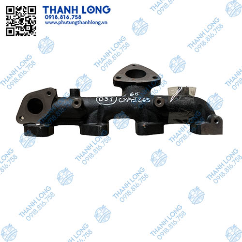 Cổ xả máy gang bắt Turbo đô thành IZ65 hàng chuẩn JMC