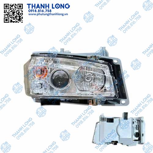 Đèn pha HOWO 2007 - 2010 (RH) hàng xịn ,bóng cầu