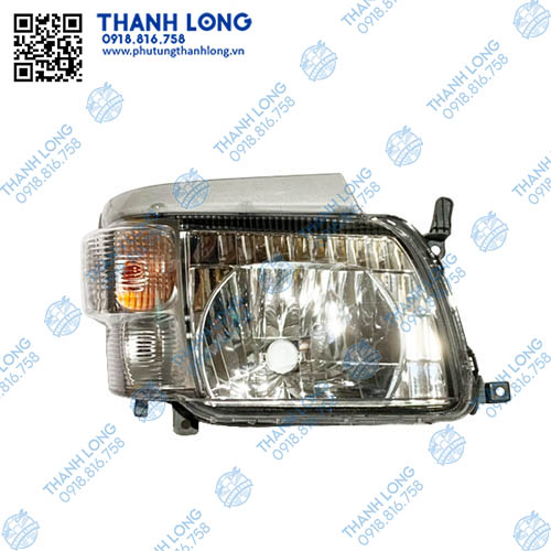 Đèn pha xe HINO 300 Dutro XZU342 - XZU352L (L) xi nhan liền hông (Indonesia)