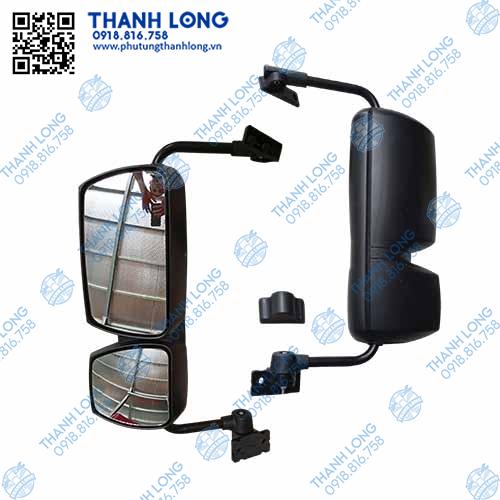 Gương tổng thành liền thân tay sắt Auman ETX (L) + ốp chân <H2821010100A0/HX-1428-1>
