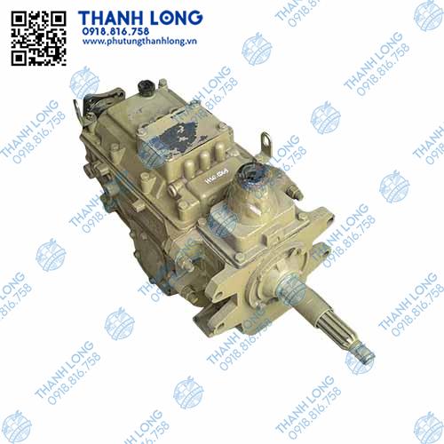 Hộp số chính EQ140 liền số phụ (kèm cần số) Hãng GUANGCHI