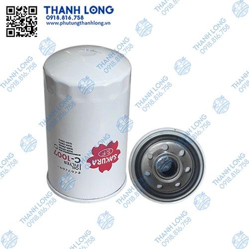 Lọc nhớt C-1007 (Sakura) máy đào 6D34