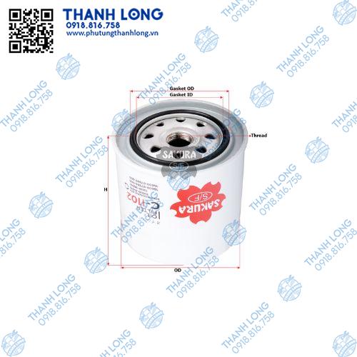 Lọc nhớt C-1102 (Sakura)