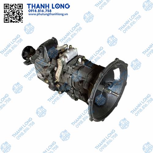 Hộp số + số phụ sau LG515, phanh tay