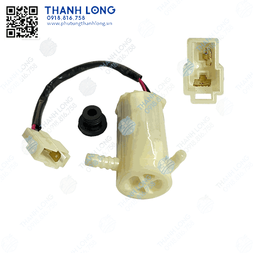 Mô tơ phun mưa (mô tơ rửa kính) 24V--lỗ bé cl,có dây 1062 (140-2)