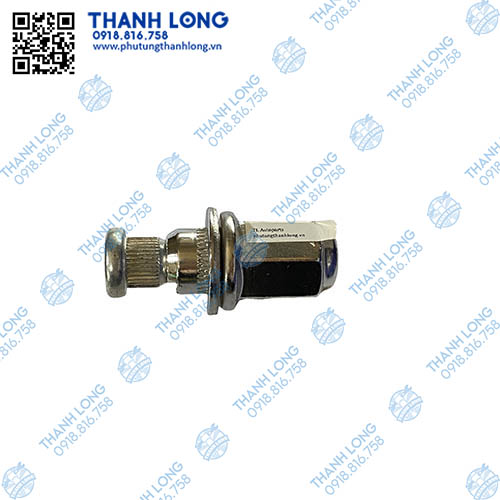 Tắc kê innova 90942-02049 chân đen tán inox, 2 tầng