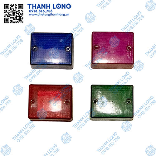 Nắp đèn sườn (đỏ, xanh lá, xanh dương, hồng)