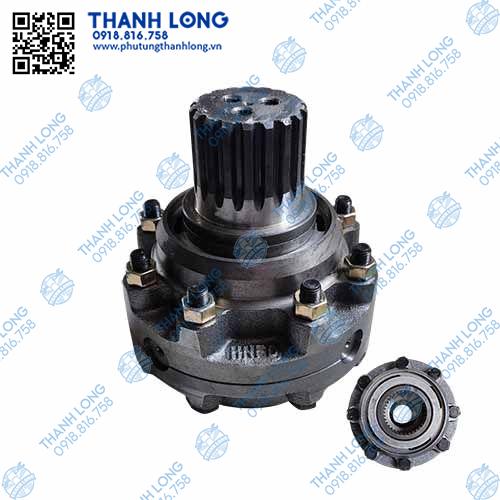 Vi sai tách cầu tổng thành 153 (2 cầu) /ĐPHB thùng,DONGFENG L375 ben 24/34 then trong /18 then ngoài, 3 lỗ theo trục thập phi 28