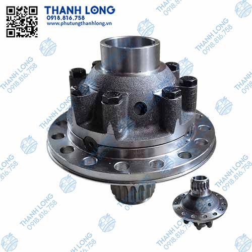 Vi sai tổng thành cầu trung HOWO 2008, trục 27cm, loại ko bạc hàng Thùng Gỗ (BA)
