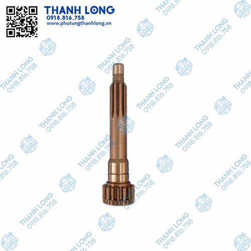 A cơ cụt (trục trên ) số phụ 17Rdài 29.5cm(có răng khuyết dùng lá côn 330) /WLY13.5