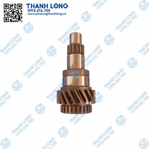 A cơ cụt (trục trên ) số phụ WLY135/QH540F,dài 17.5cm,19r ,15 then