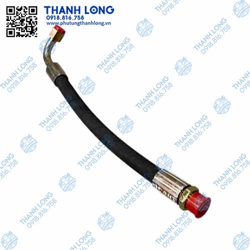 Tyo dầu dài 44cm 1 đầu thẳng ren ngoài phi 22/1 đầu cong ren trong M18 Howo V7G (MAT)