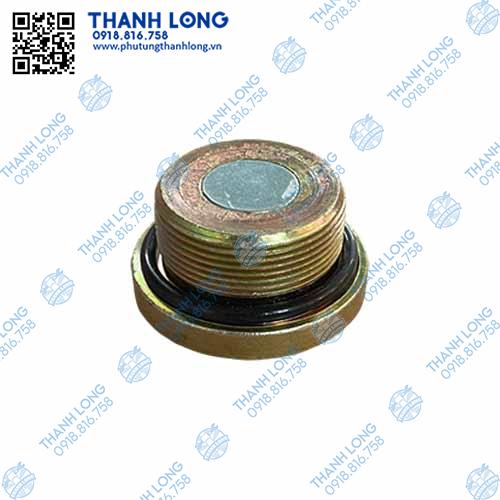 Bu lông xả dầu có từ tính cầu giữa Howo V7G phi 36 (MAT)