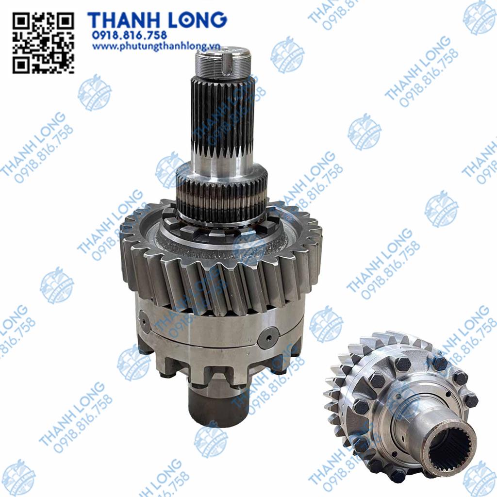 Bộ vi sai cài cầu 31/48 then ngoài liền BR 30R 26 then trong Howo AC16/V7G 380 comple (MAT)
