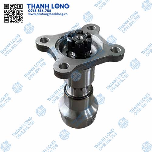 Then hoa đầu cát đăng bi treo phi 35/12 then liền mặt bích phi 58