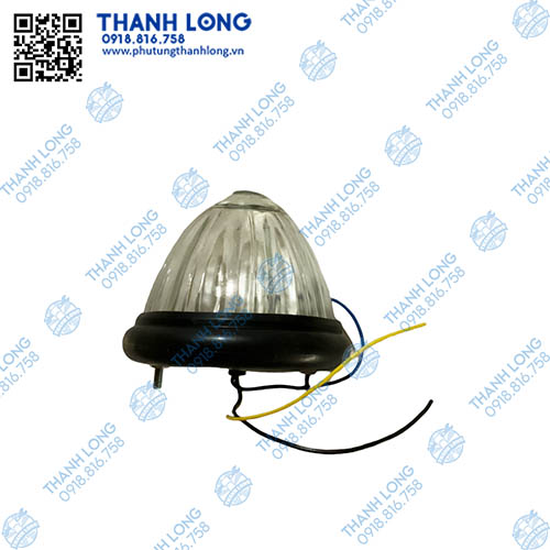 Đèn bánh ú đế nhựa, bóng thủy tinh (24V)