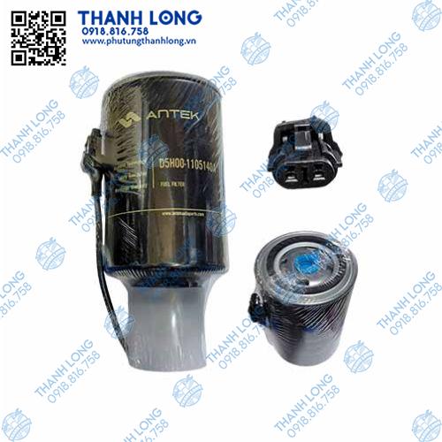 Lọc dầu tinh D5H00-1105140A YC4D140-48 EURO5 có dây điện Thaco Forland FD140 xe tải ben 7,6 tấn chất lượng lắp ráp (Antek) cải tiến