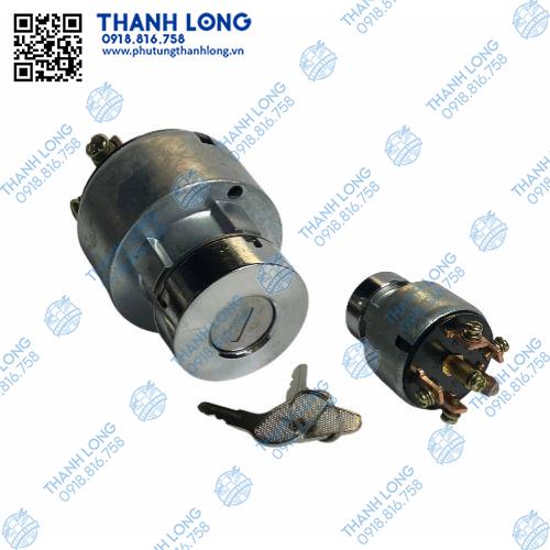 Ổ khóa đề + chìa (6 chân không dây) máy cày