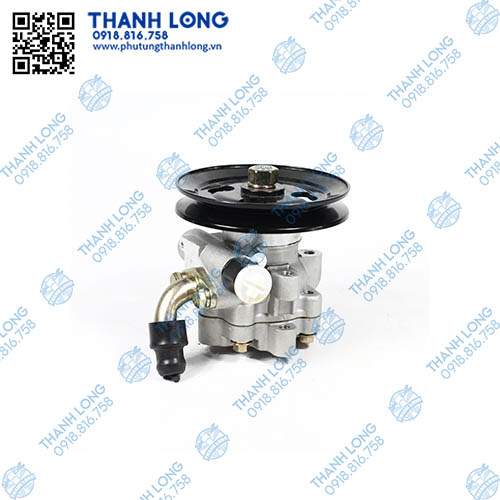 Bơm trợ lực tay lái 480 có bu ly  lỗ dầu bên trái YP02-23 ZYB-0707R/437J (CK-1J06140009-437J) (Quanxing)