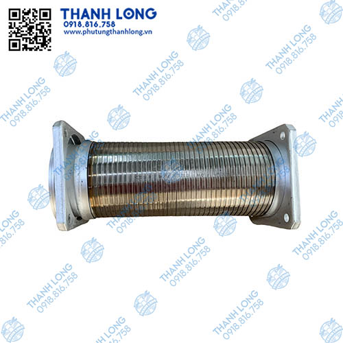 Ruột gà dài 26cm/2 mặt bích xe đầu kéo (Đ.Phong Cheng Long chính hãng) /