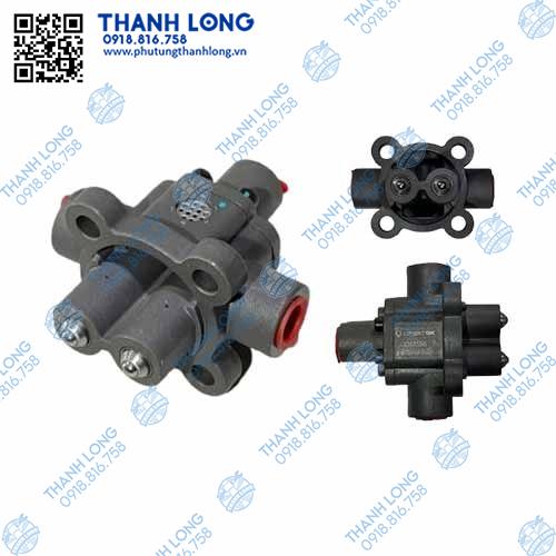 Rơ le chuyển tầng nhanh chậm Howo A7 2 núm (CREATEK)