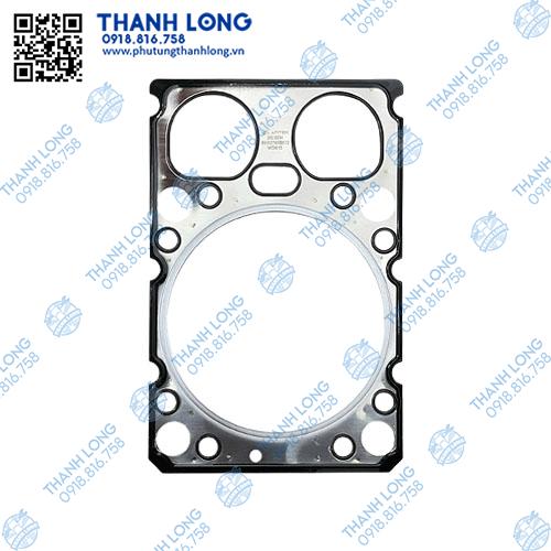 Gioăng quy lát Howo WD615 (2 lỗ méo -17 lỗ) thép chất lượng lắp ráp (Antek)