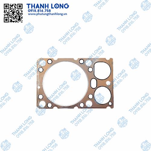 Gioăng quy lát Howo A7-375 (1 lỗ tròn 1 lỗ méo -18 lỗ) thép chất lượng lắp ráp (Antek)